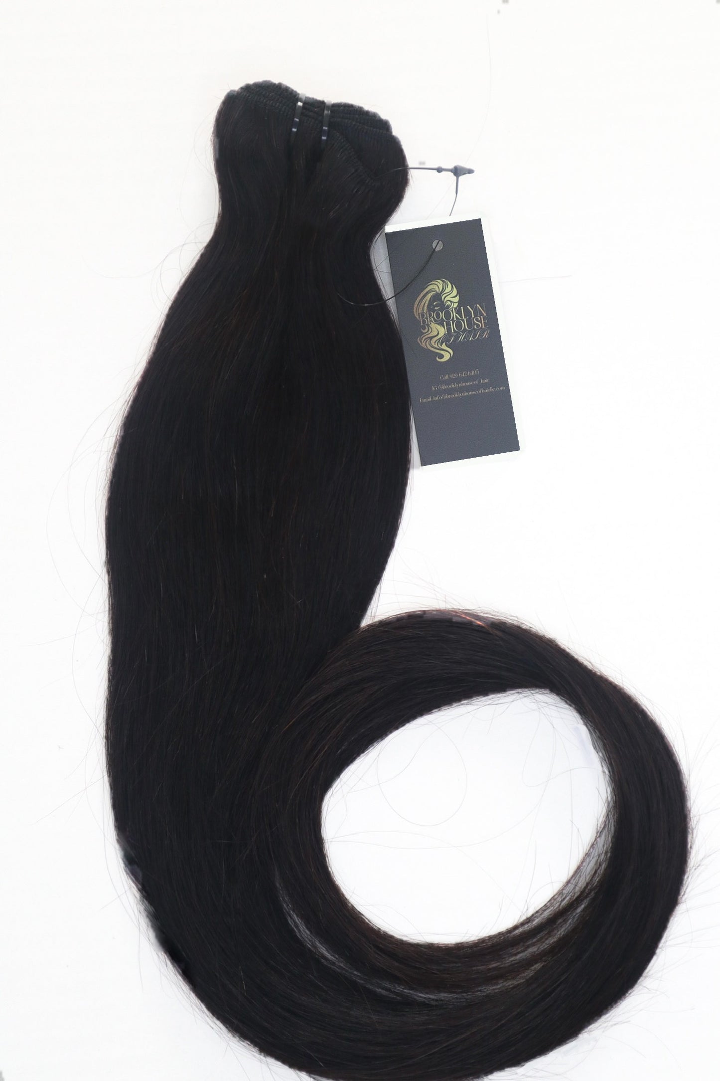 BK House of Hair 1 Bundle Peruvian Straight Virgin Human Hair Extensions